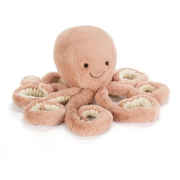 Jellycat Other - Jellycat Odell Octopus Pink Plush Stuffed Animal Large